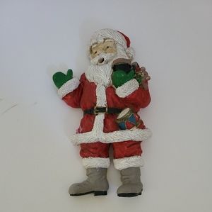 Vintage 1993 Apex High Quality Polysonic Santa Musical Wall Decor Tested